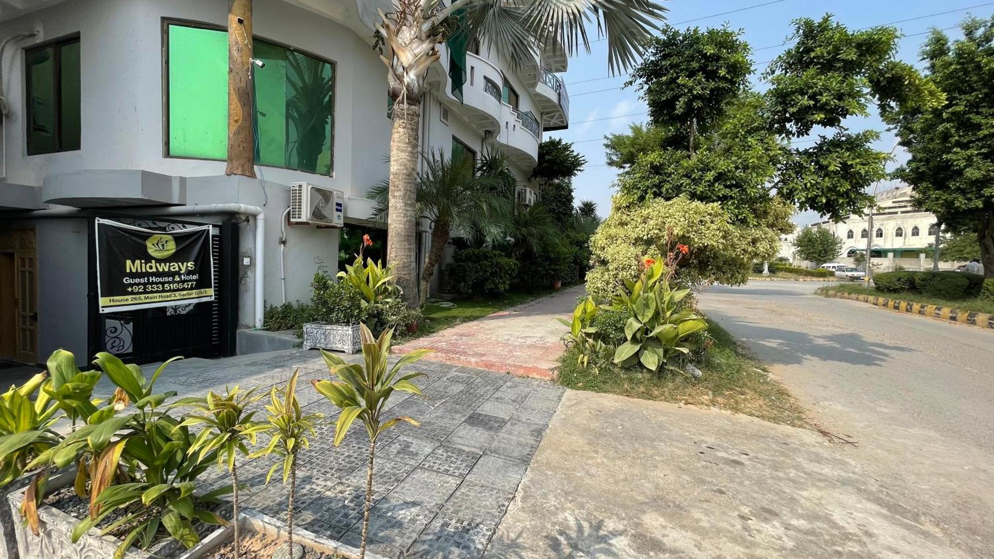 Midways Guest House And Hotels อิสลามาบัด ภายนอก รูปภาพ